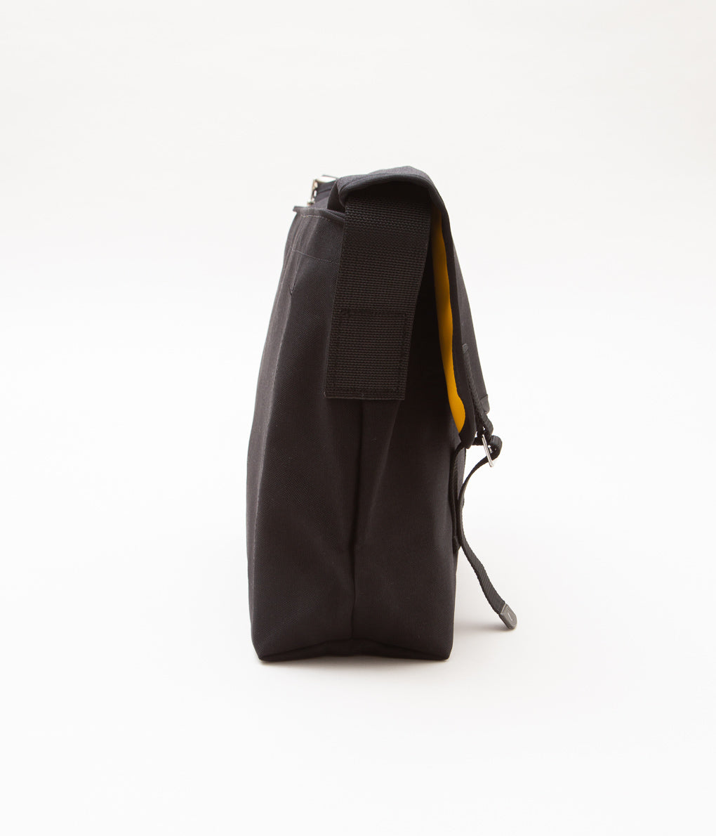 DE MARTINI ''MESSENGERBAG'' (BLACK CORDURA)