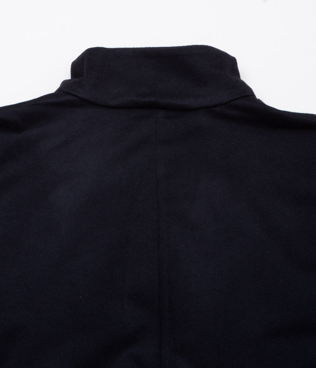 GABRIELA COLL GARMENTS ''NO.261 LORO PIANA WOOL ZIPPER JACKET'' (BLACK)