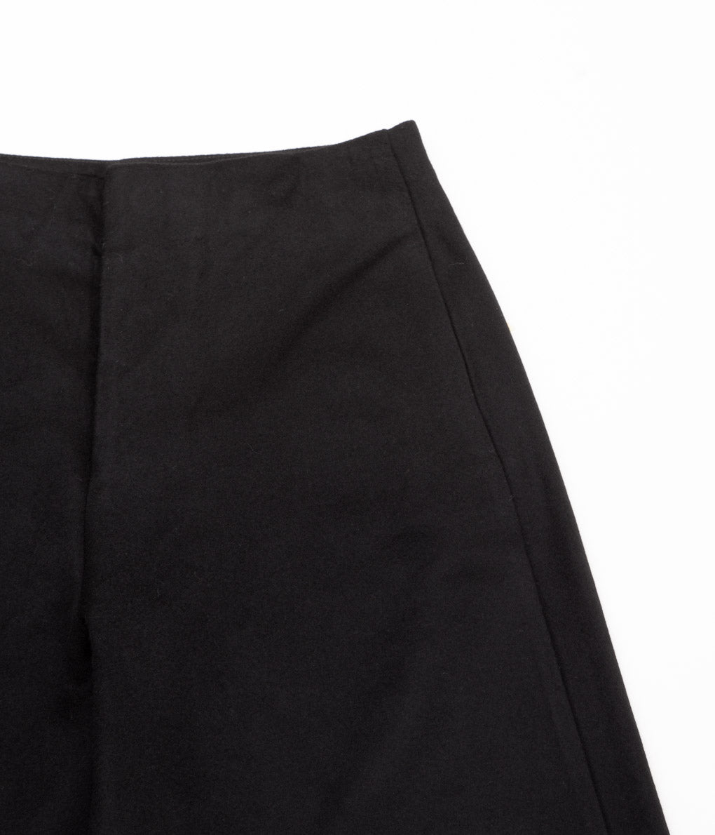 GABRIELA COLL GARMENTS ''NO.227 LORO PIANA WOOL FULL TROUSERS'' (BLACK)