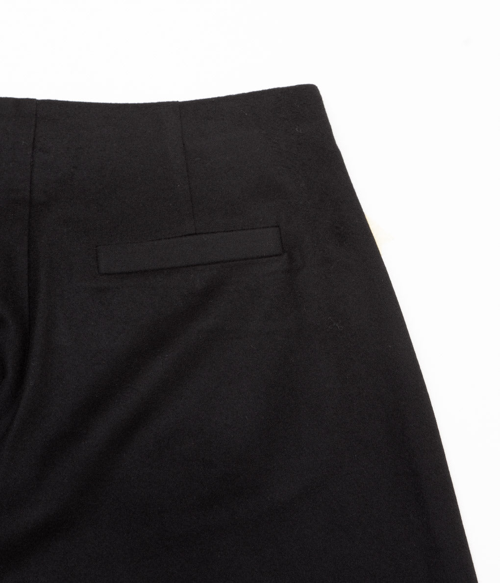 GABRIELA COLL GARMENTS ''NO.227 LORO PIANA WOOL FULL TROUSERS'' (BLACK)