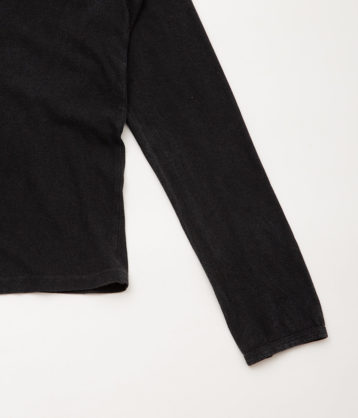 GABRIELA COLL GARMENTS ''NO.87 ORGANIC COTTON LONG SLEEVE T-SHIRT'' (BLACK)