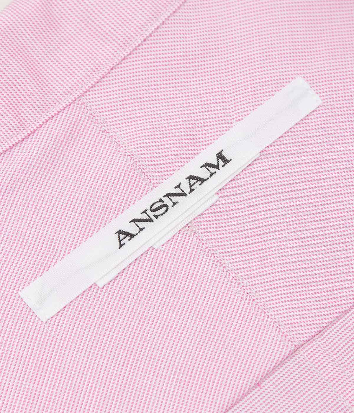 ANSNAM ''EX SHIRT｜BONFANTI'' (PINK)