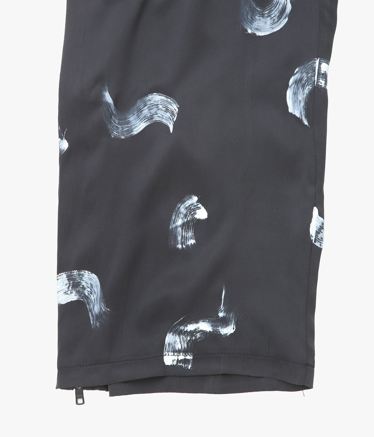 WONDEROUND ''BOXING TROUSERS/ FLAME DRAWING'' (BLACK)