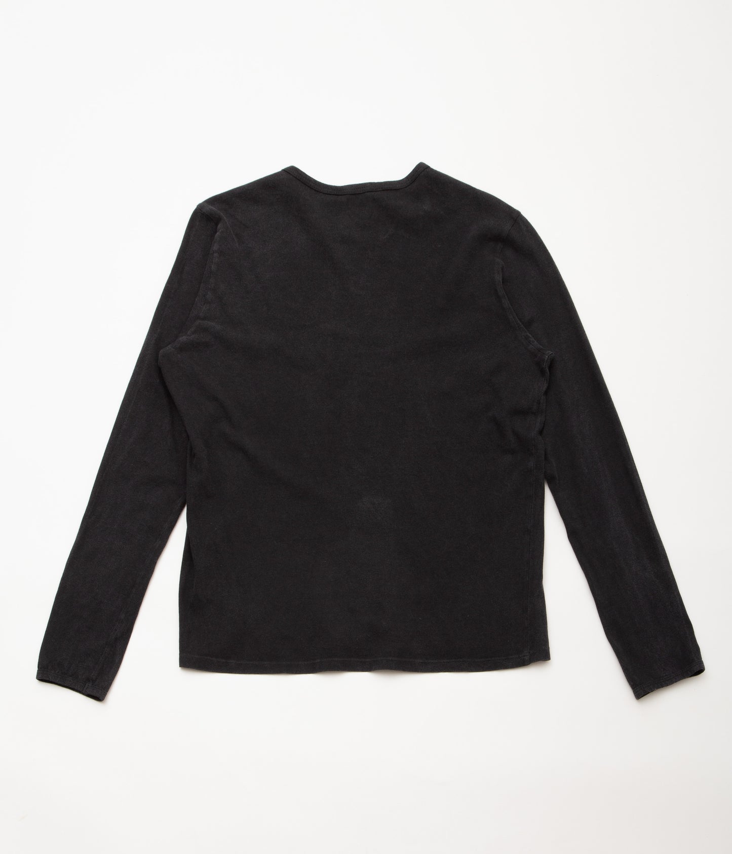 GABRIELA COLL GARMENTS ''NO.87 ORGANIC COTTON LONG SLEEVE T-SHIRT'' (BLACK)