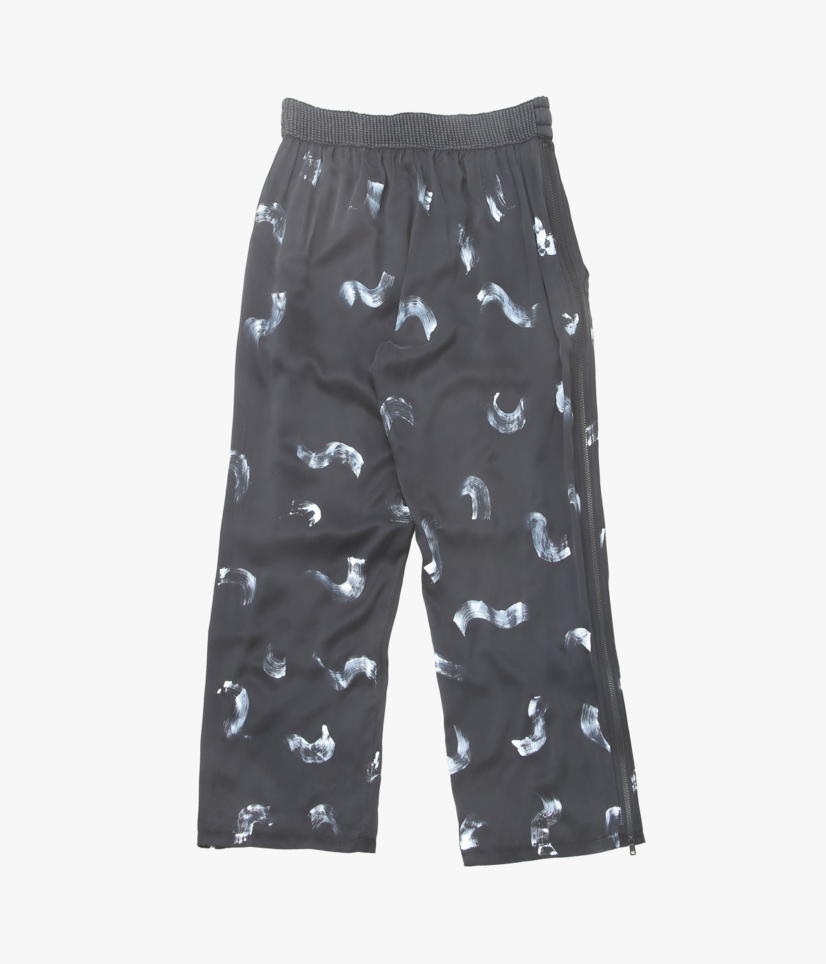 WONDEROUND ''BOXING TROUSERS/ FLAME DRAWING'' (BLACK)