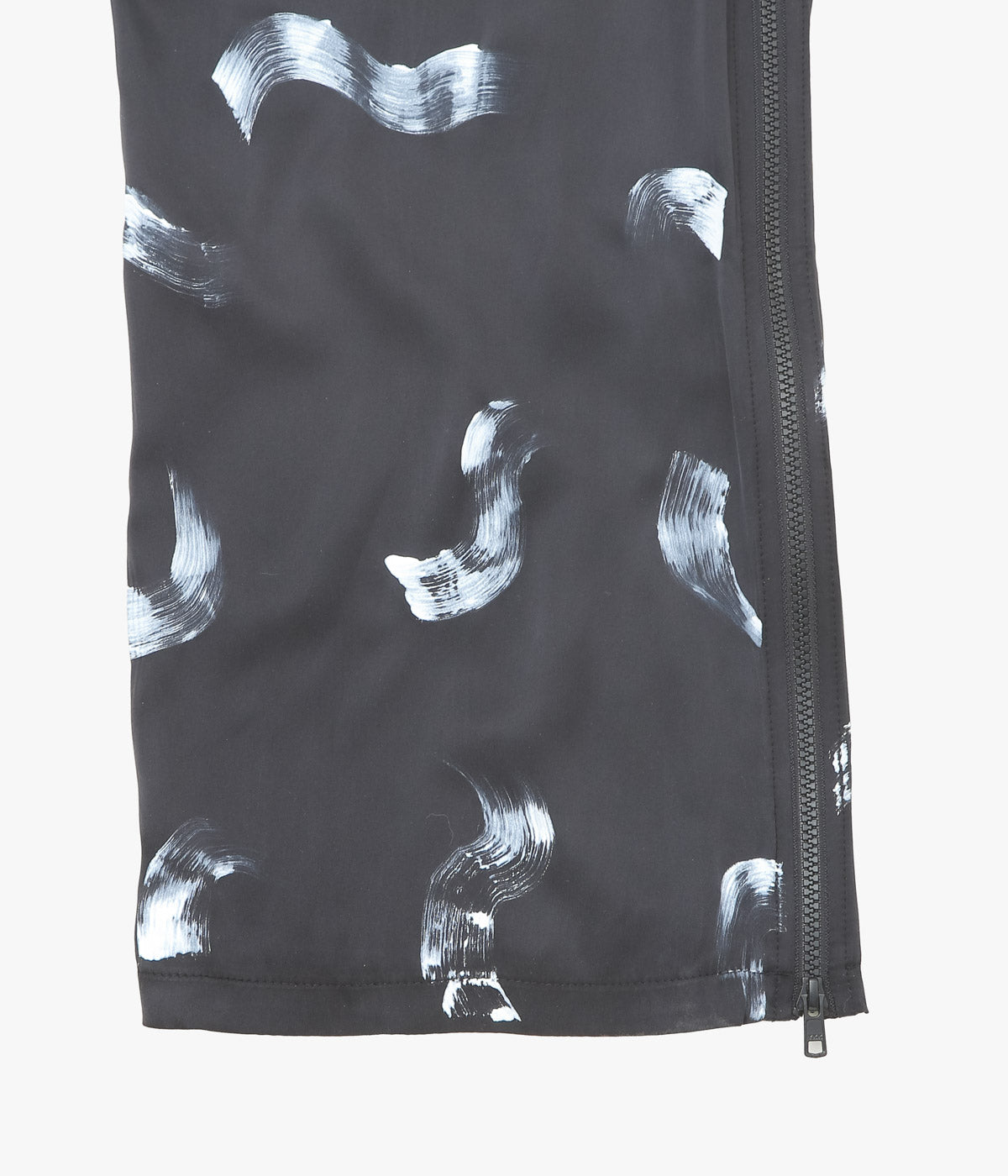 WONDEROUND ''BOXING TROUSERS/ FLAME DRAWING'' (BLACK)