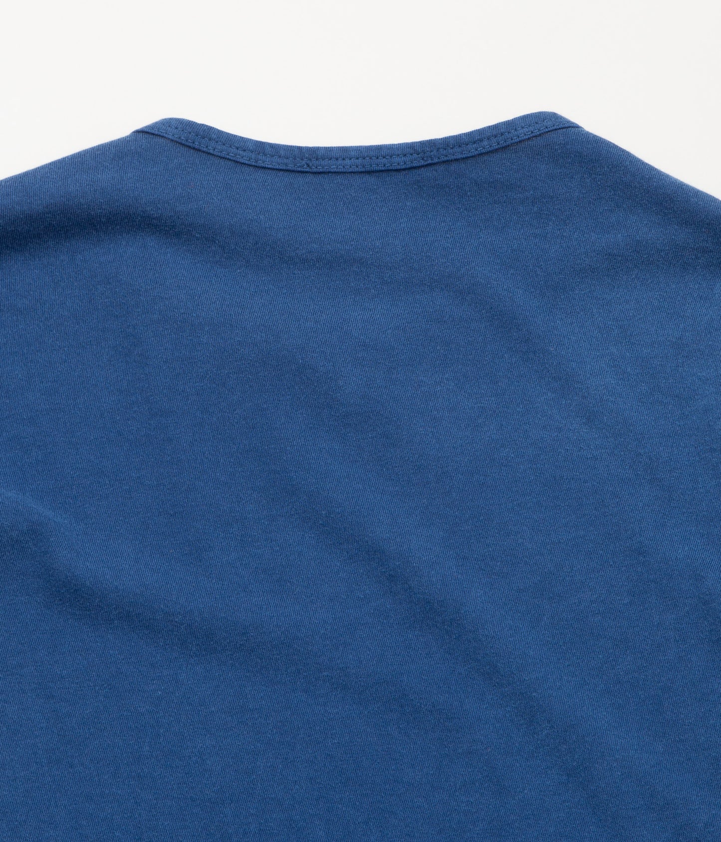 GABRIELA COLL GARMENTS ''NO.87 ORGANIC COTTON LONG SLEEVE T-SHIRT'' (BLUE)