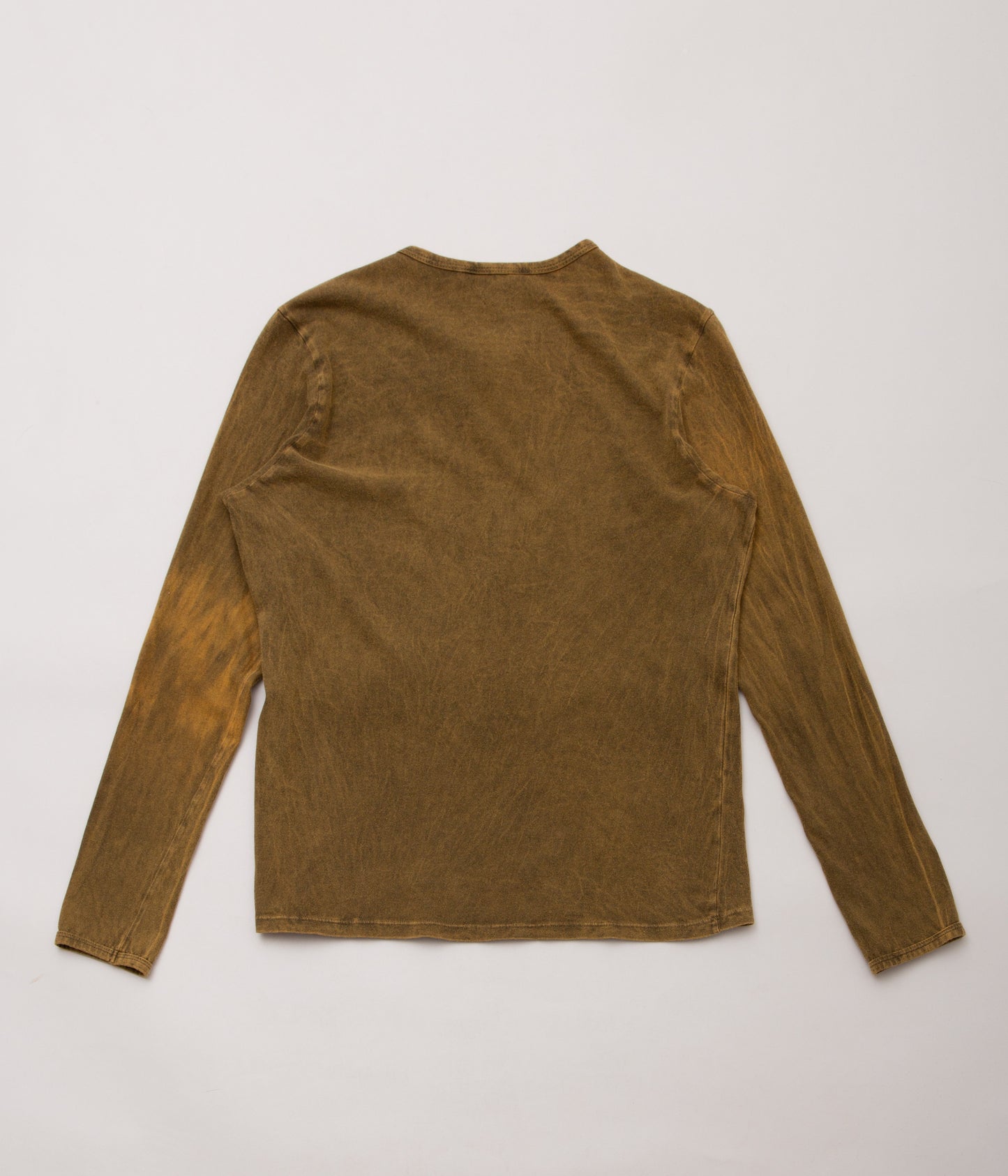 GABRIELA COLL GARMENTS ''NO.87 ORGANIC COTTON LONG SLEEVE T-SHIRT'' (OLIVE)