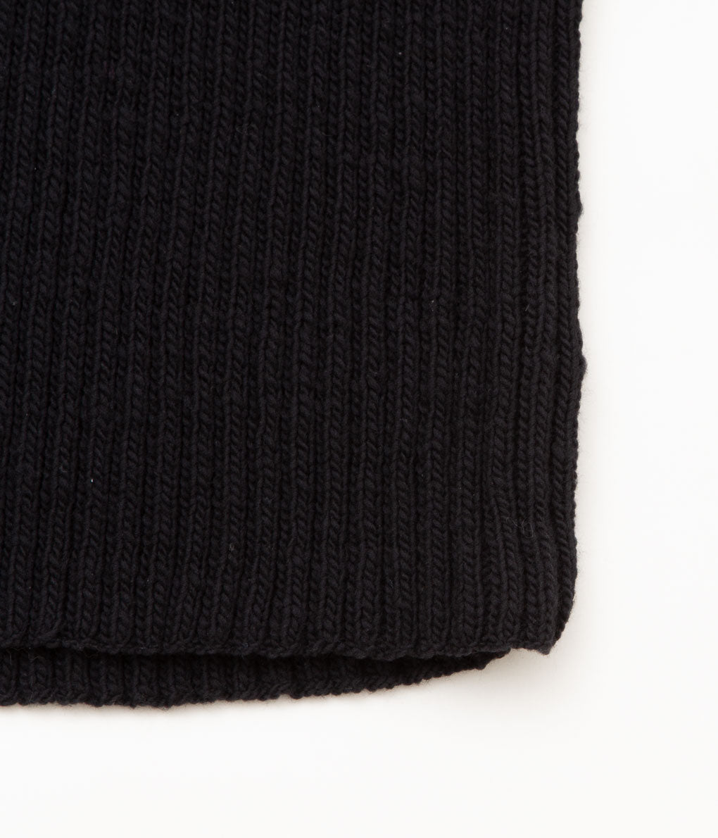 GABRIELA COLL GARMENTS ''NO.66 HAND KNITTED NOMADIC WOOL JUMPER'' (BLACK)