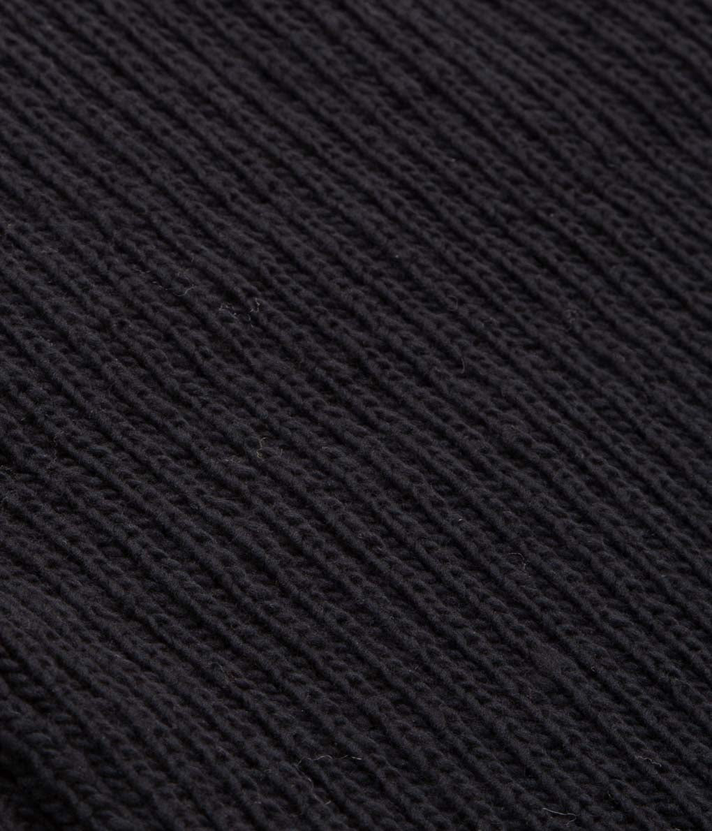 GABRIELA COLL GARMENTS ''NO.66 HAND KNITTED NOMADIC WOOL JUMPER'' (BLACK)