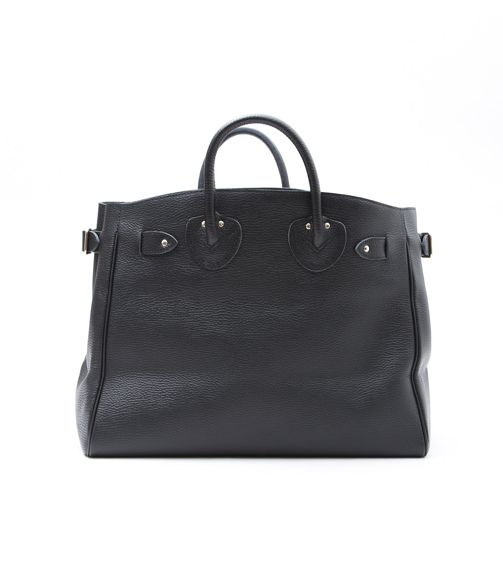 YOUNG&OLSEN THE DRYGOODS STORE ''EMBOSSED LEATHER BELTED TOTE M'' (BLA –  THE STORE BY MAIDENS