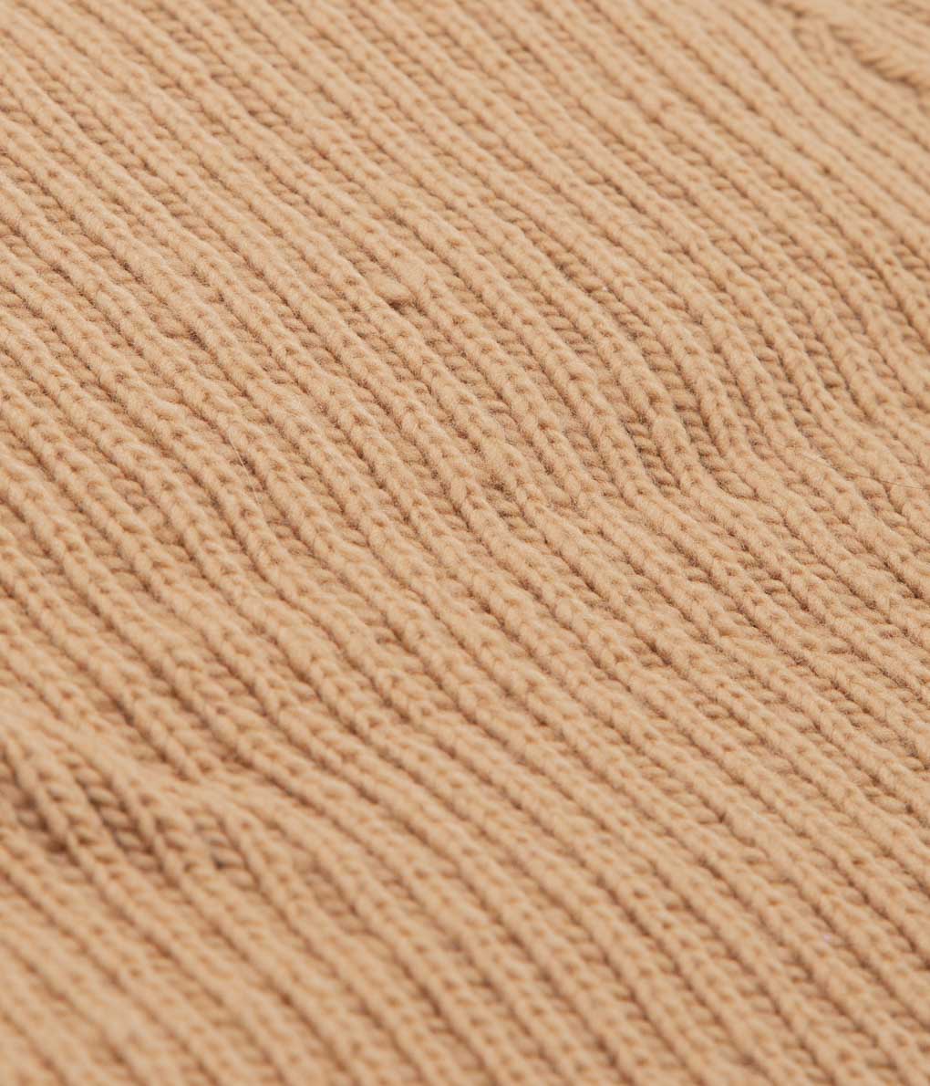 GABRIELA COLL GARMENTS ''NO.66 HAND KNITTED NOMADIC WOOL JUMPER'' (CAMEL)