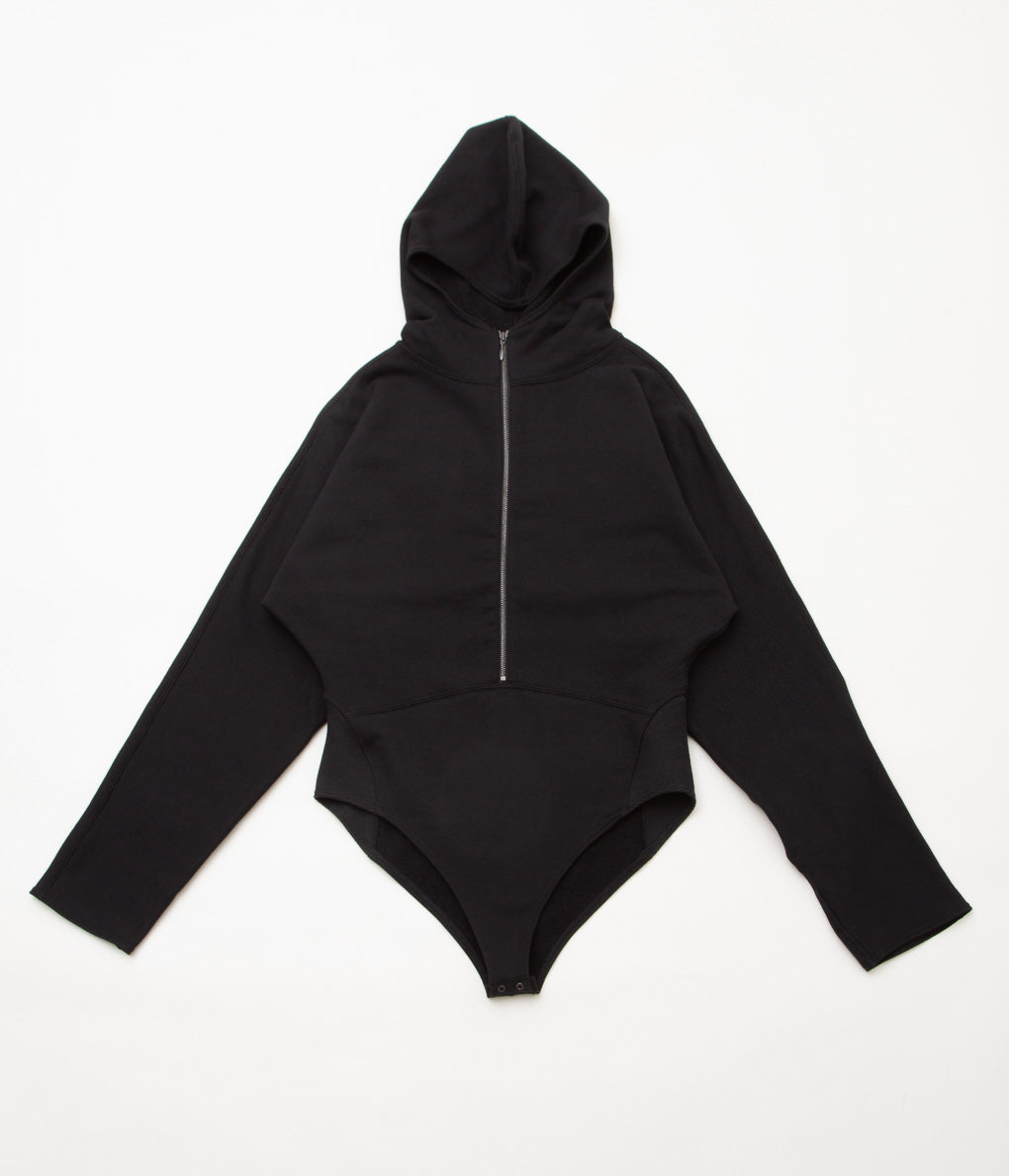 PAN ''COTTON SWEAT BODY HOODIE'' (BLACK)