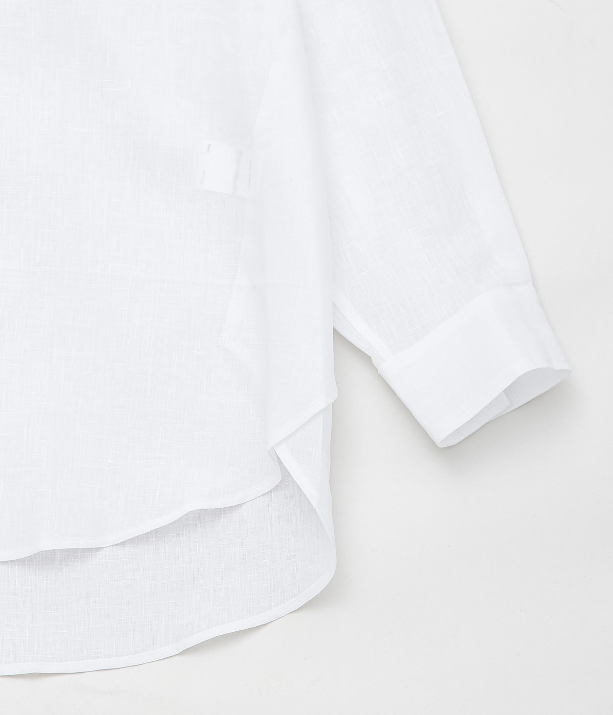 ANSNAM "EX SHIRT | DEADSTOCK" (WHITE LINEN)