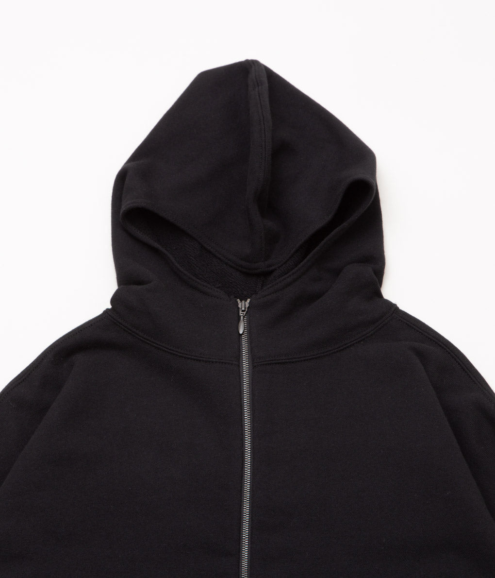 PAN ''COTTON SWEAT BODY HOODIE'' (BLACK)