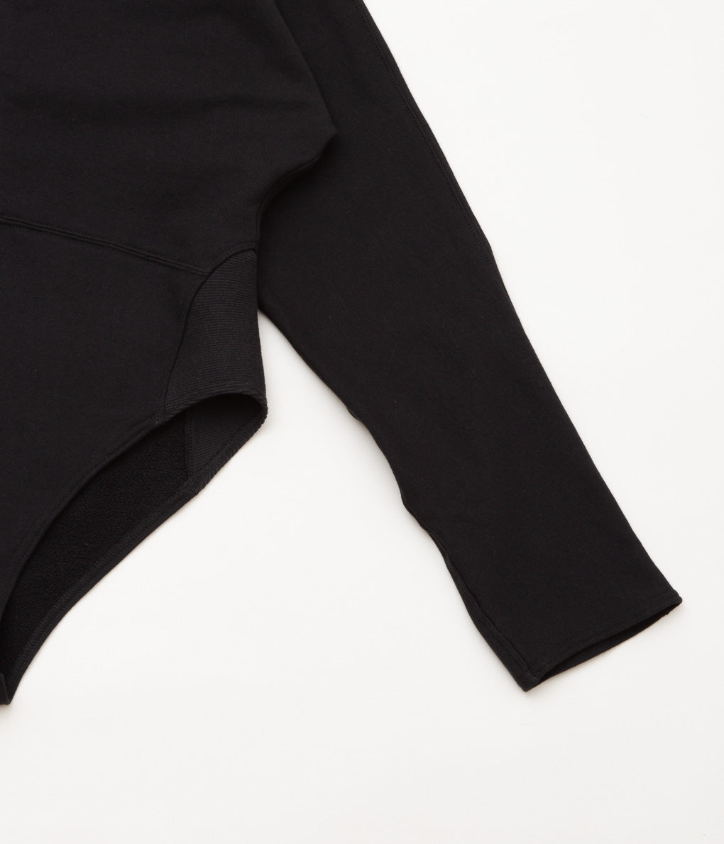 PAN ''COTTON SWEAT BODY HOODIE'' (BLACK)