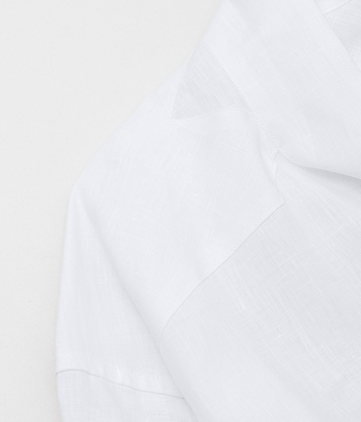 ANSNAM "EX SHIRT | DEADSTOCK" (WHITE LINEN)