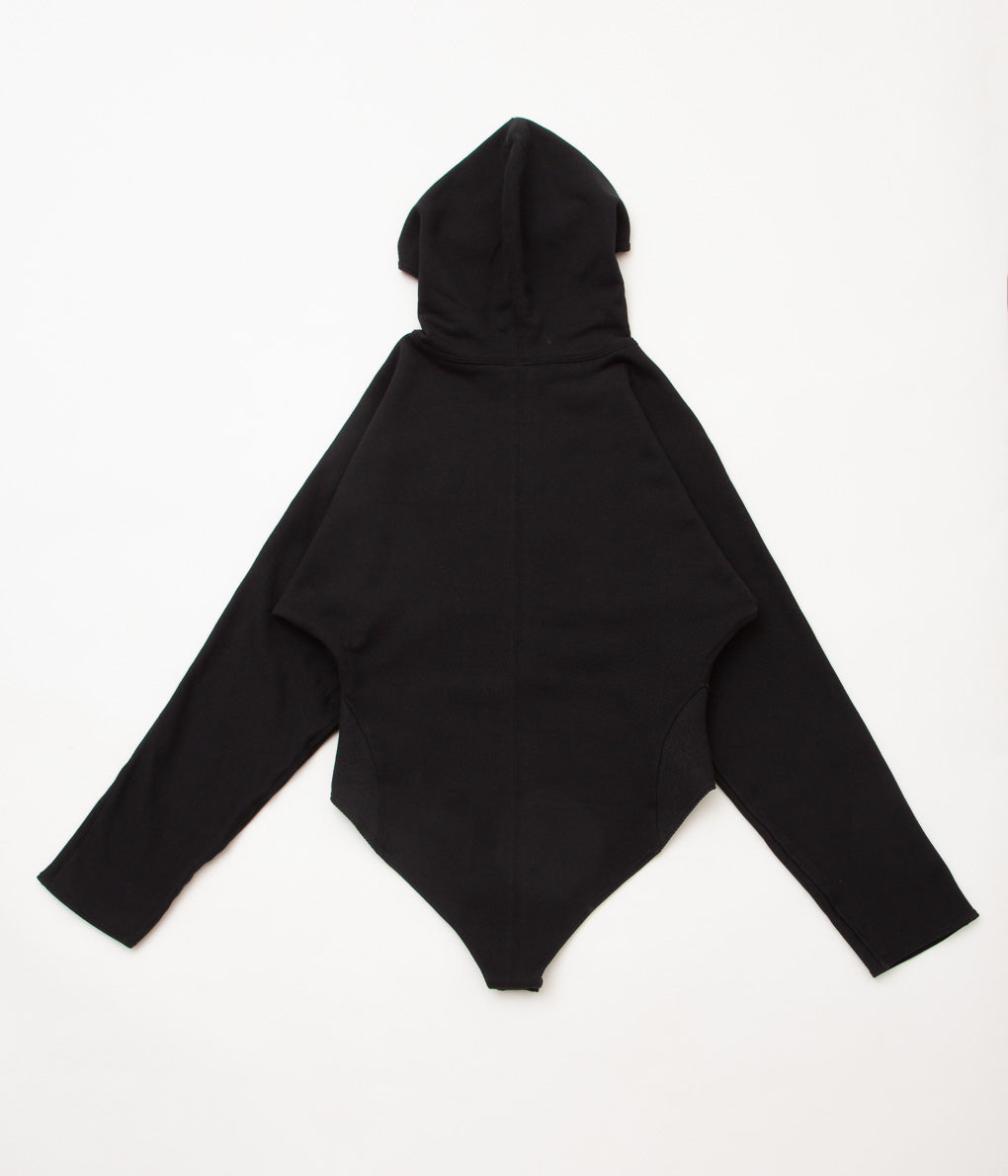 PAN ''COTTON SWEAT BODY HOODIE'' (BLACK)