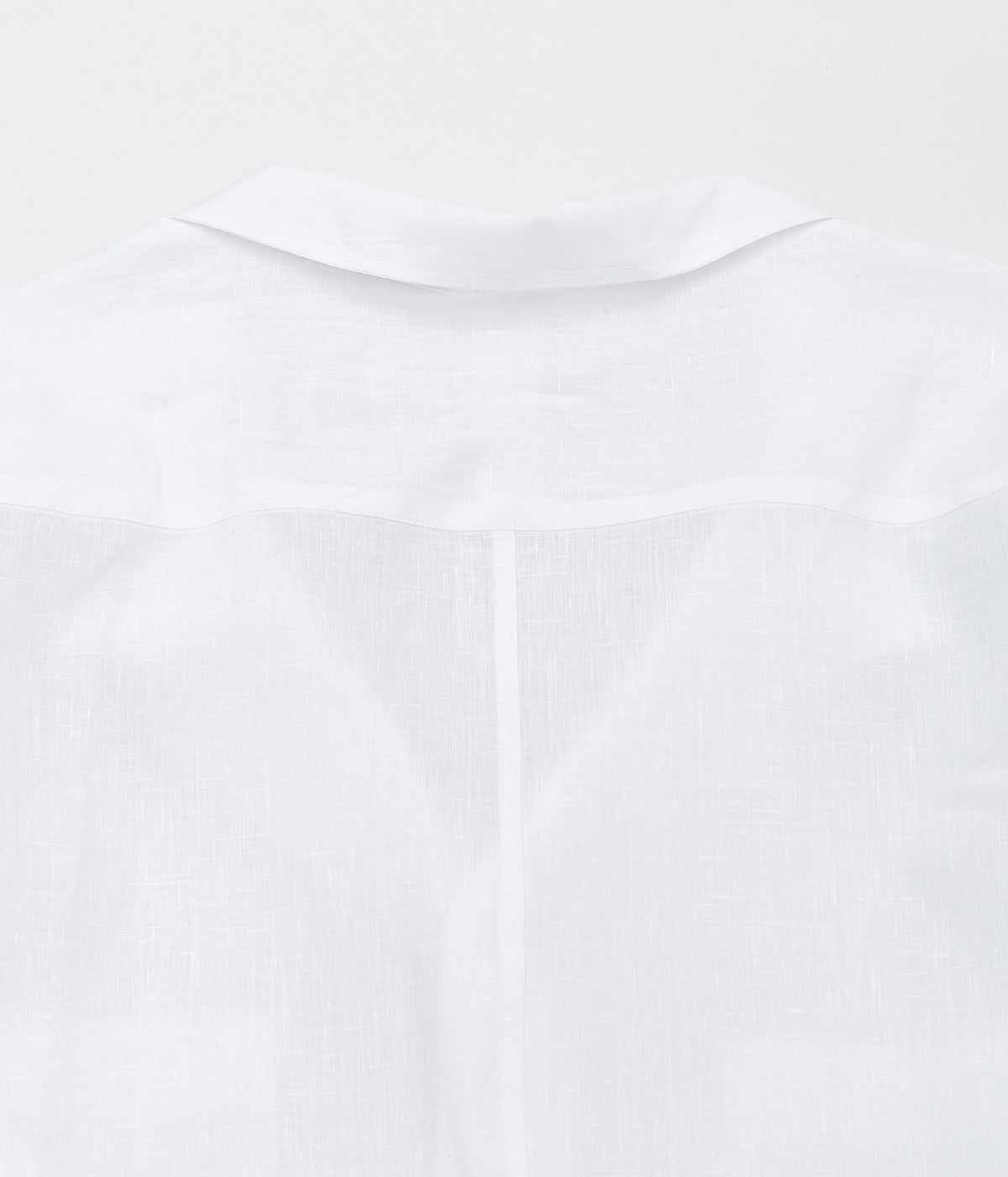 ANSNAM "EX SHIRT | DEADSTOCK" (WHITE LINEN)