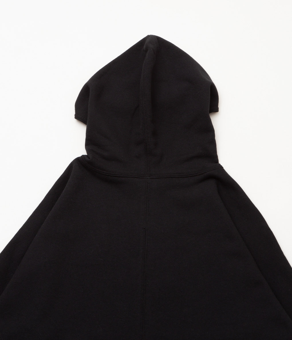 PAN ''COTTON SWEAT BODY HOODIE'' (BLACK)