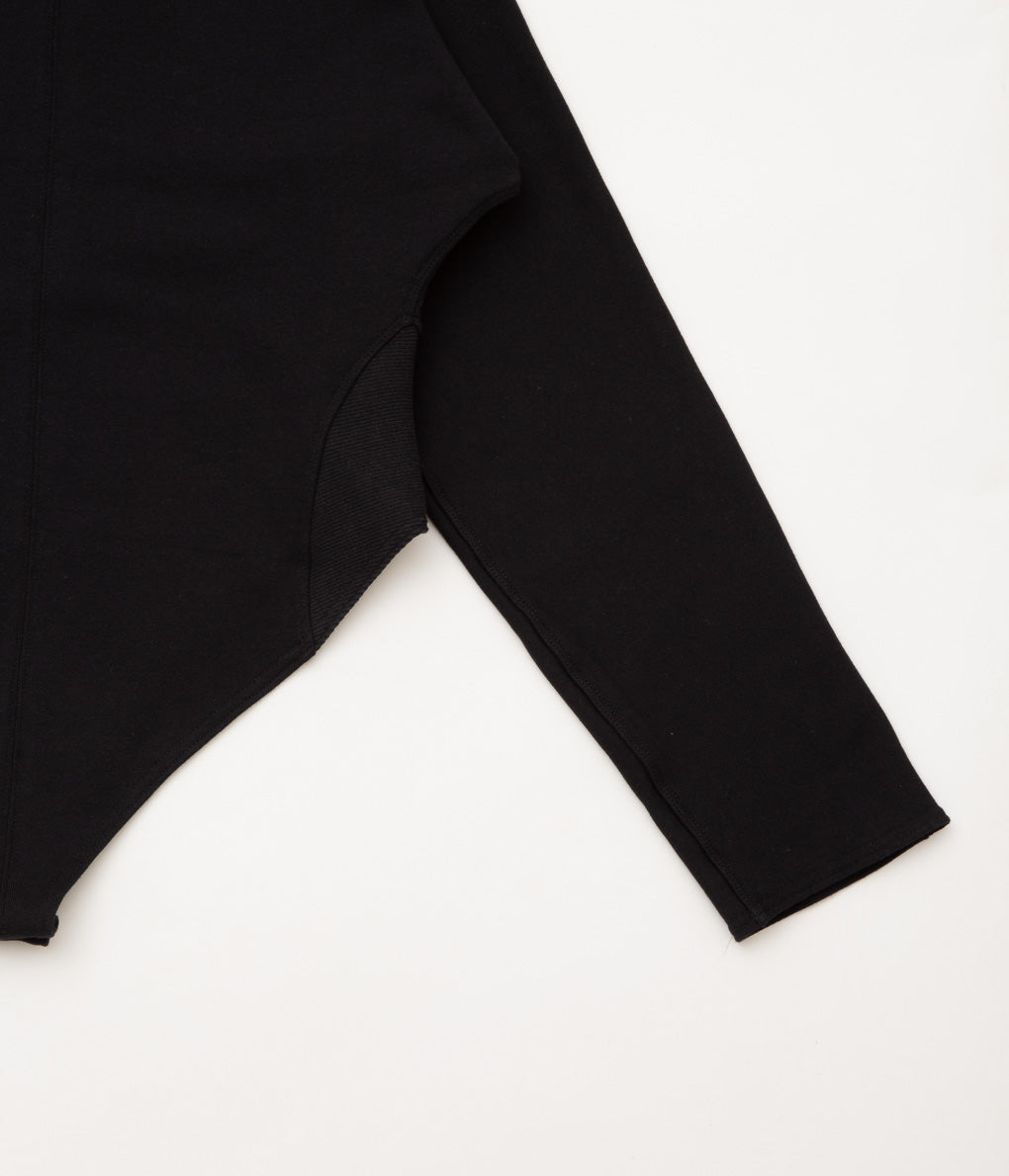 PAN ''COTTON SWEAT BODY HOODIE'' (BLACK)