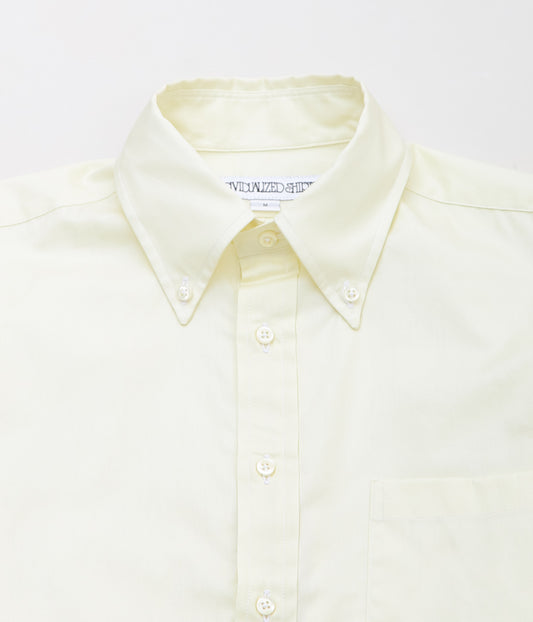 INDIVIDUALIZED SHIRTS ''PINPOINT OXFORD POPOVER L / S''(BEIGE)