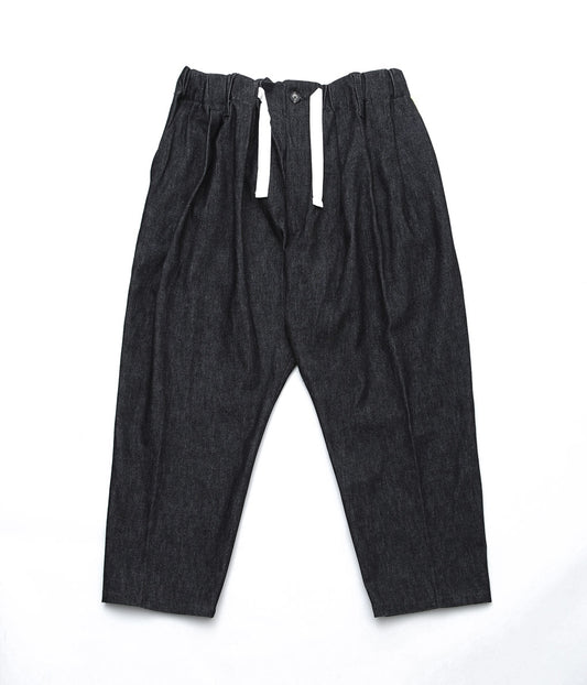 SILLAGE ''PANTALON BAGGY'' (BLACK DENIM ONE WASH)