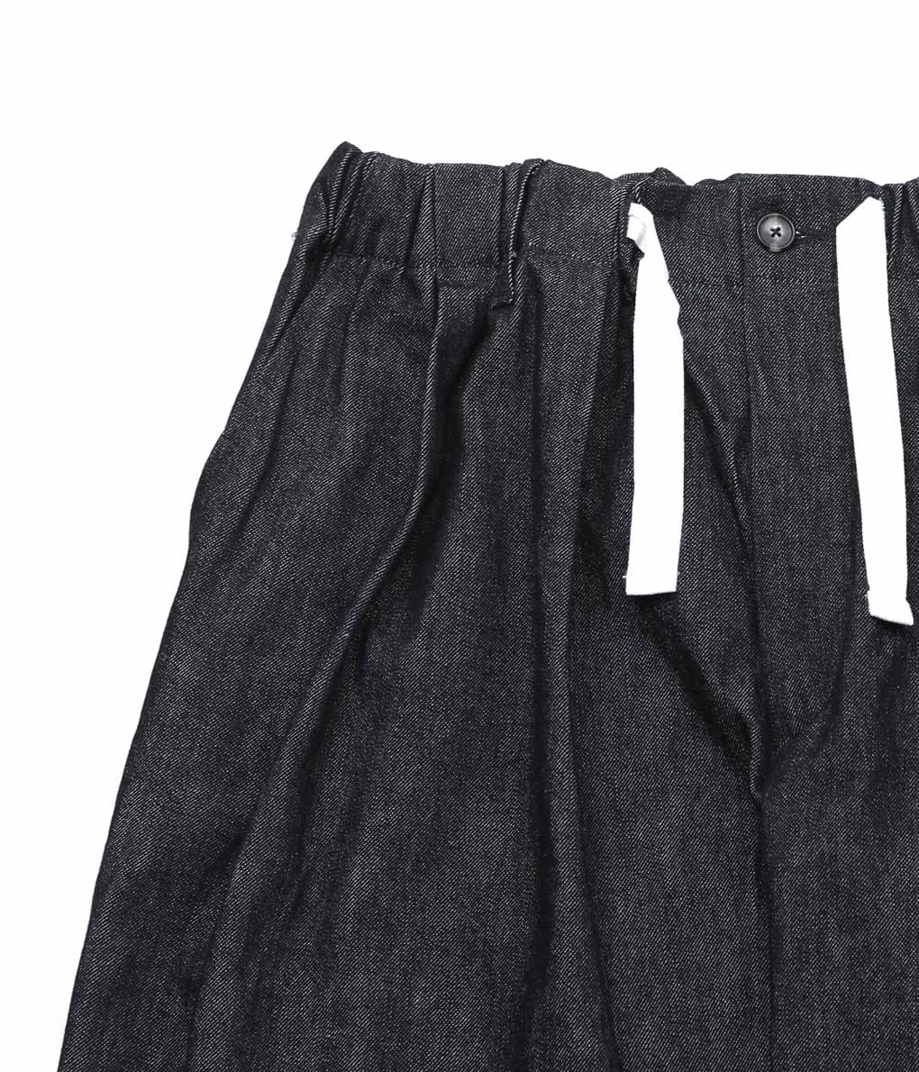 SILLAGE ''PANTALON BAGGY'' (BLACK DENIM ONE WASH)