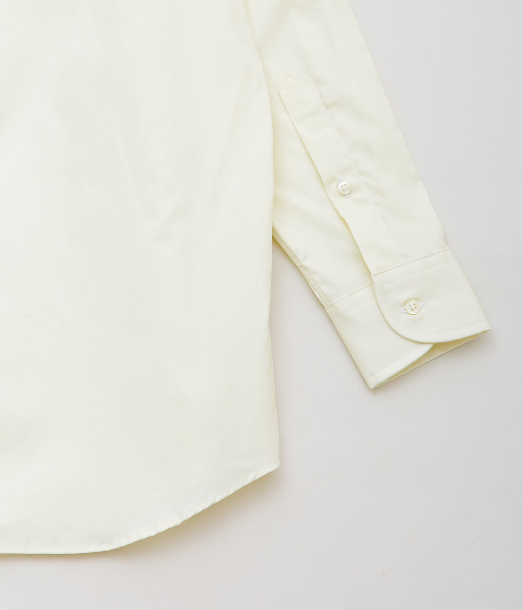 INDIVIDUALIZED SHIRTS ''PINPOINT OXFORD POPOVER L / S''(BEIGE)