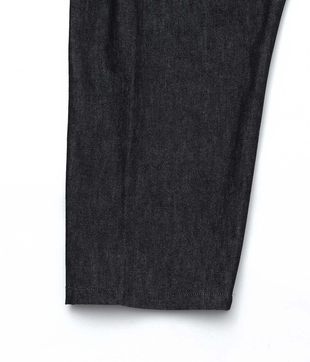 SILLAGE ''PANTALON BAGGY'' (BLACK DENIM ONE WASH)