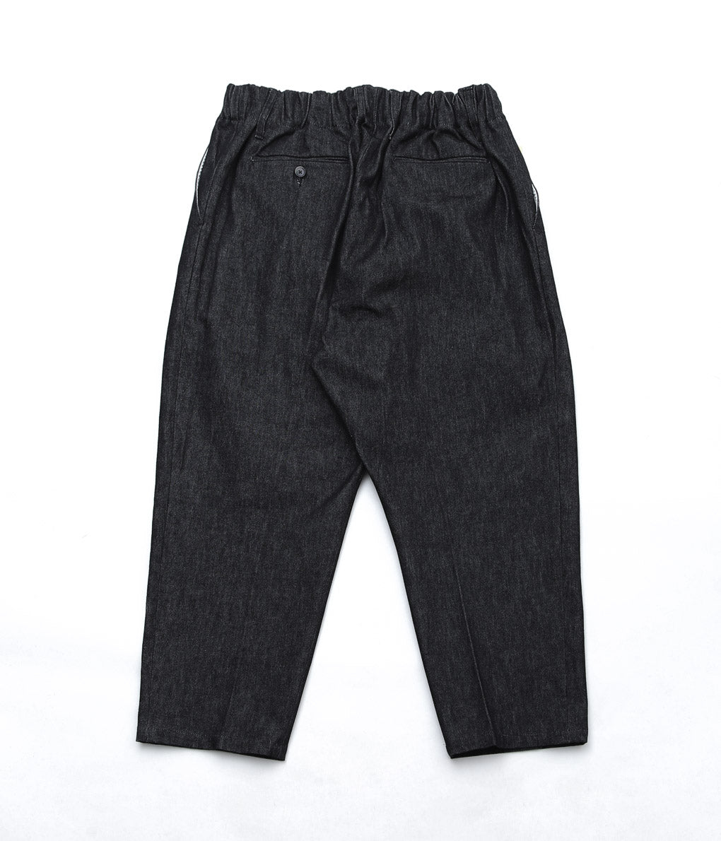 SILLAGE ''PANTALON BAGGY'' (BLACK DENIM ONE WASH)