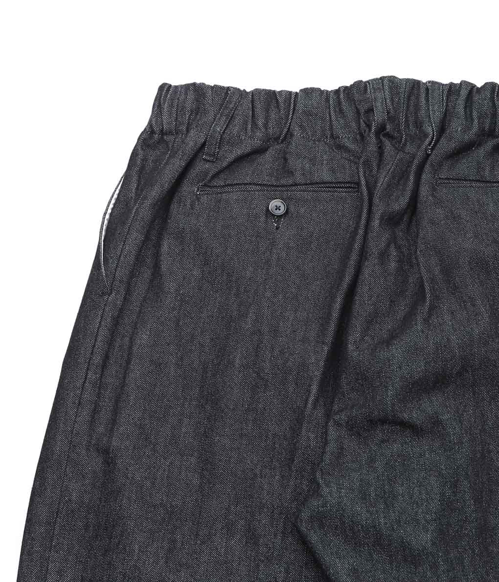 SILLAGE ''PANTALON BAGGY'' (BLACK DENIM ONE WASH)