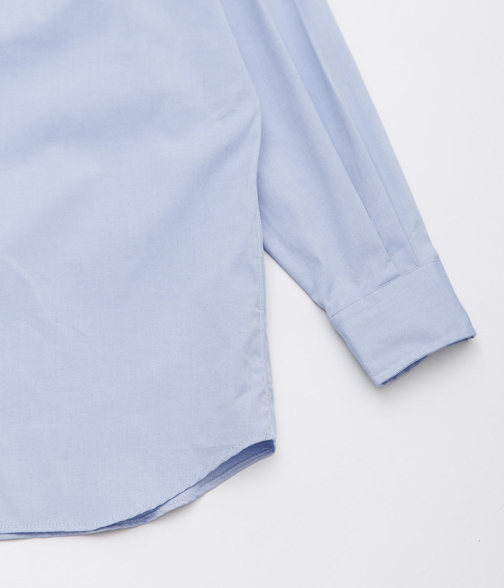 INDIVIDUALIZED SHIRTS ''PINPOINT OXFORD POPOVER L/S'' (BLUE)