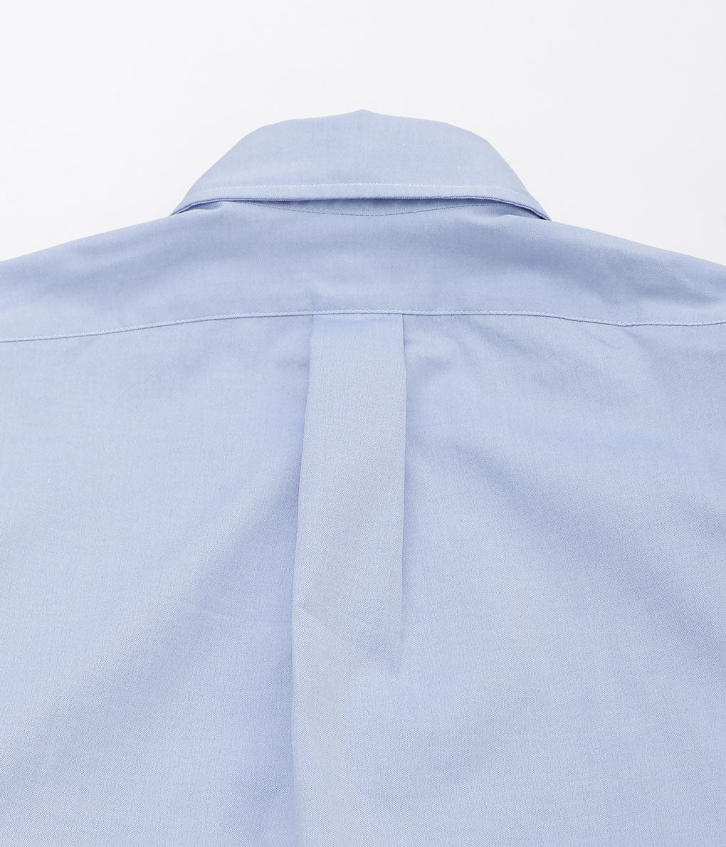 INDIVIDUALIZED SHIRTS ''PINPOINT OXFORD POPOVER L/S'' (BLUE)