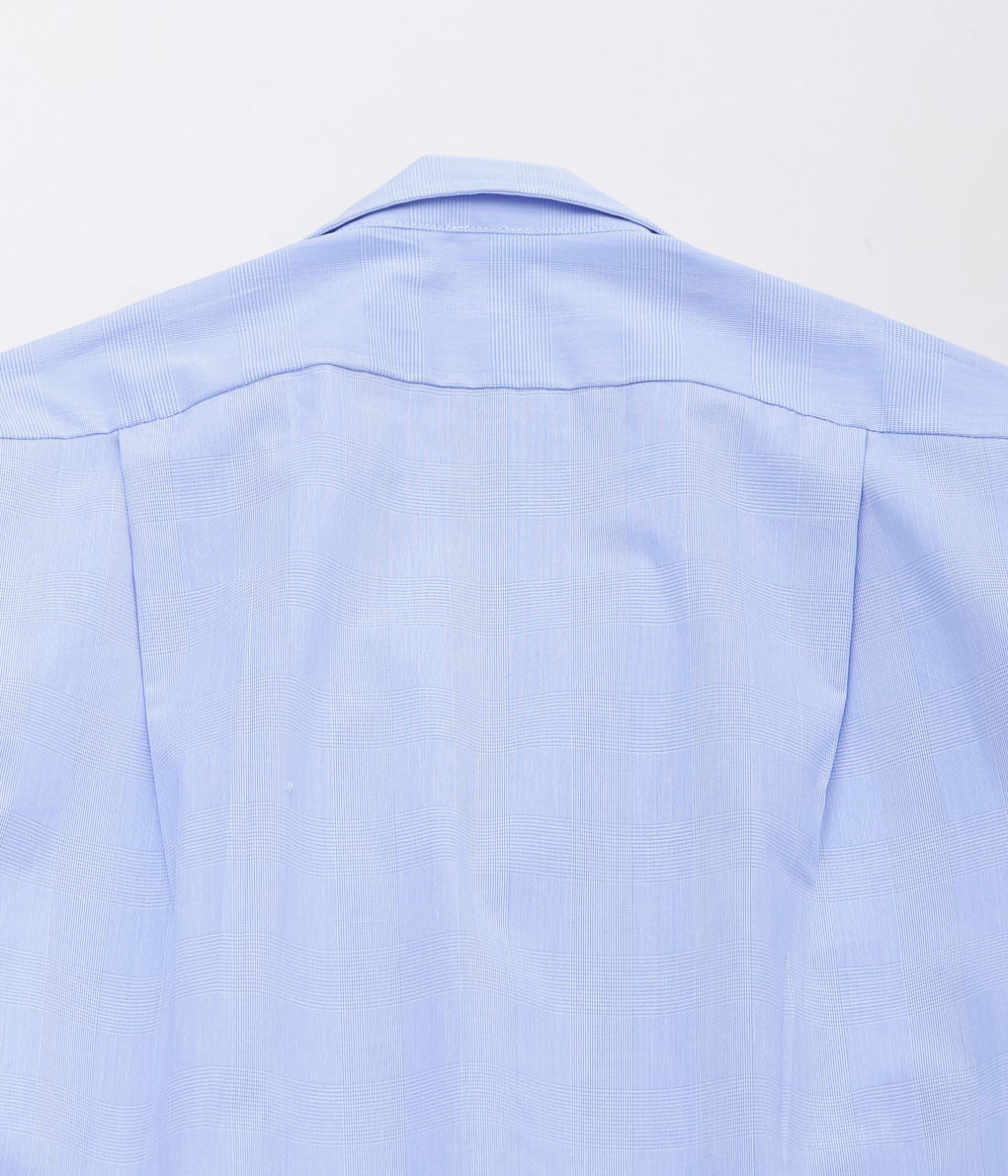 INDIVIDUALIZED SHIRTS ''CAMP COLLAR L/S'' (BLUE)