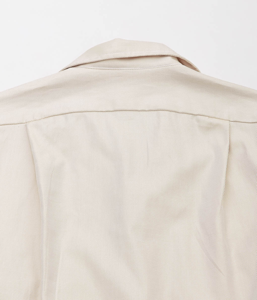 INDIVIDUALIZED SHIRTS ''CAMP COLLAR L/S'' (BEIGE)