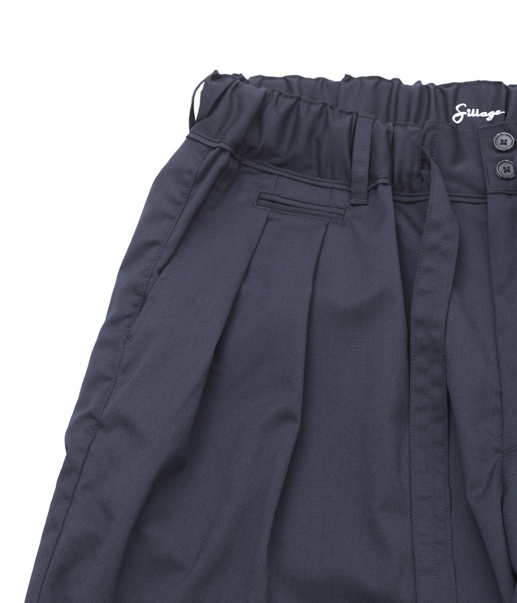 SILLAGE ''HAKAMA PANTS'' (NAVY TWILL)