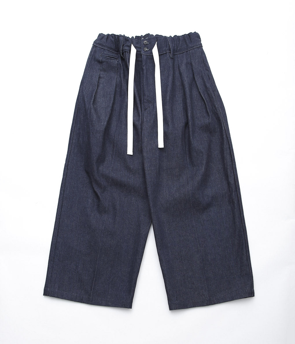 SILLAGE ''HAKAMA PANTS'' (DENIM ONE WASH)