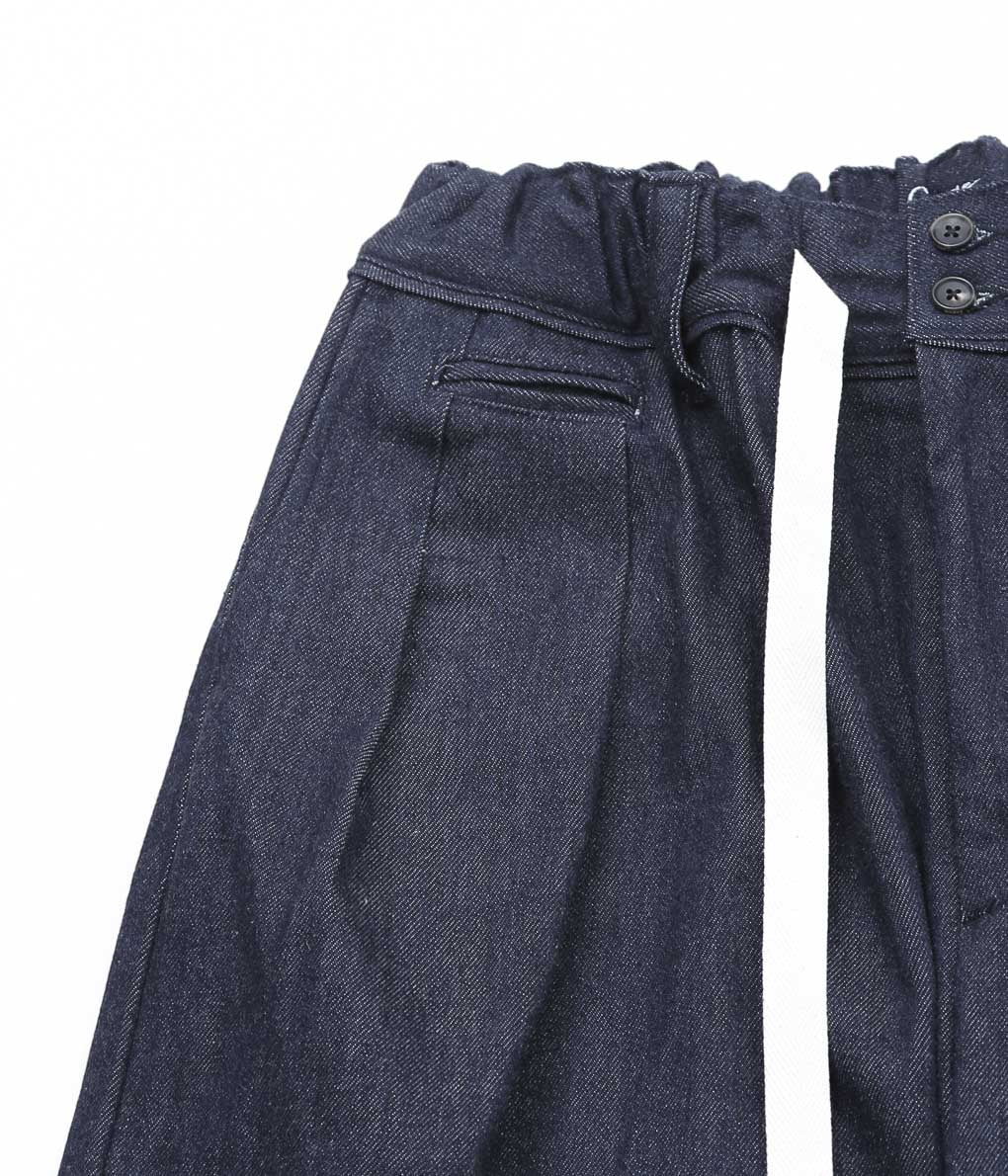 SILLAGE ''HAKAMA PANTS'' (DENIM ONE WASH)