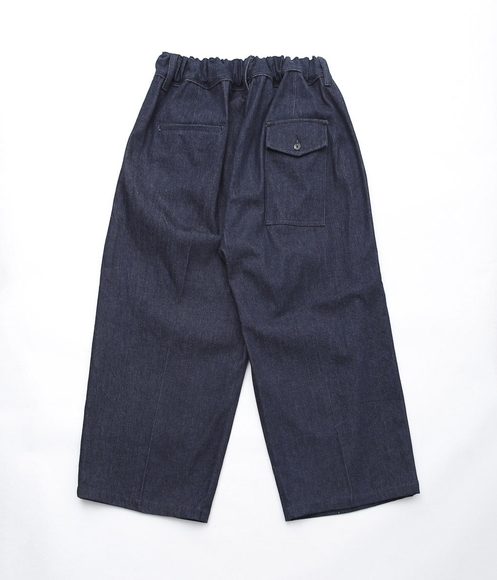 SILLAGE ''HAKAMA PANTS'' (DENIM ONE WASH)