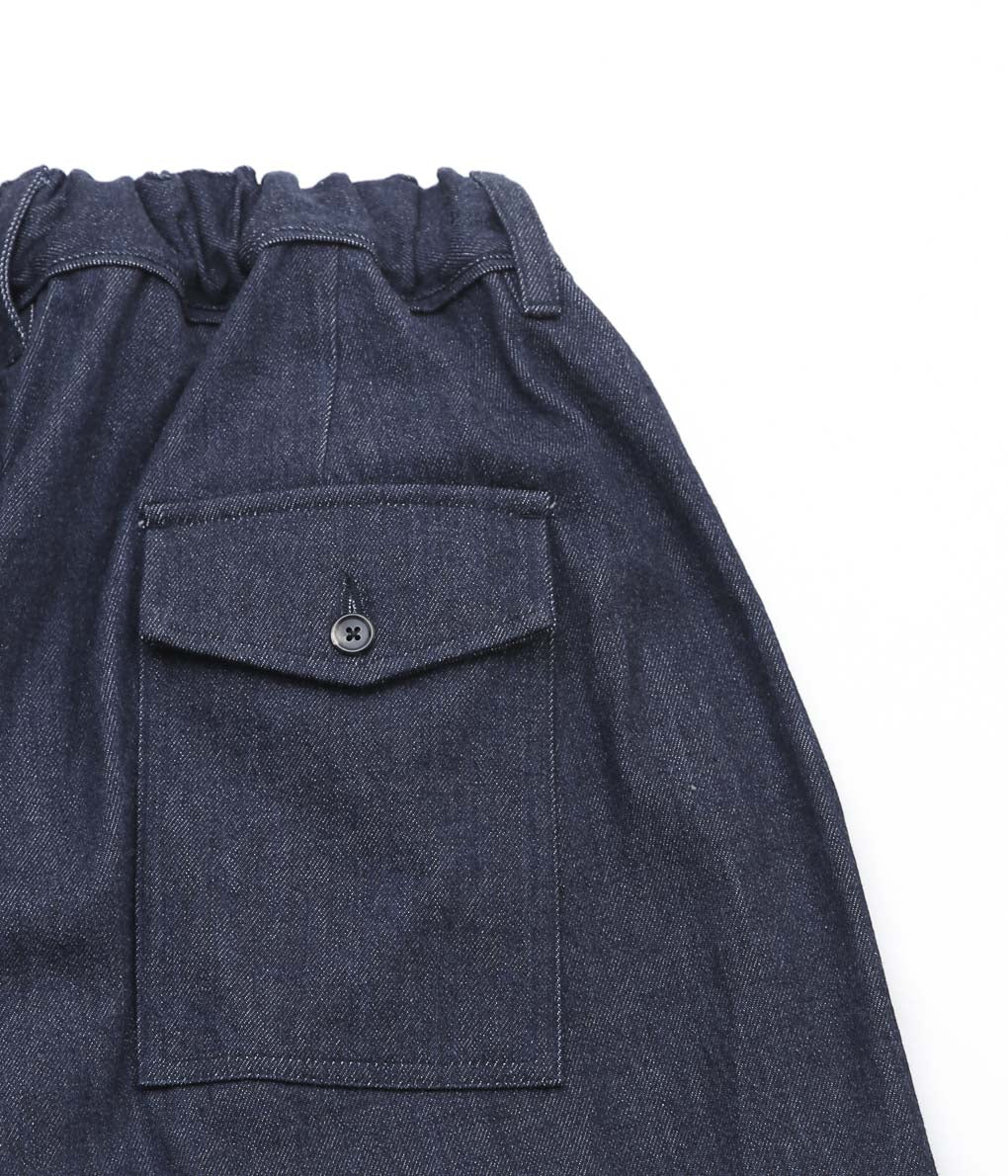 SILLAGE ''HAKAMA PANTS'' (DENIM ONE WASH)