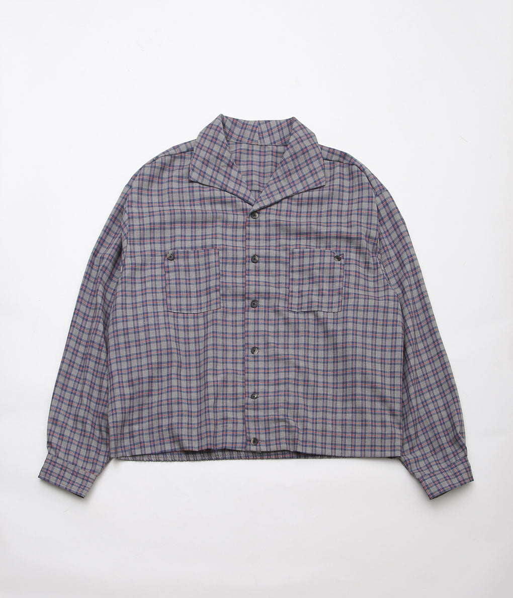 SILLAGE ''RIB BLOUSON'' (DEAD STOCK FLANNEL PLAID)