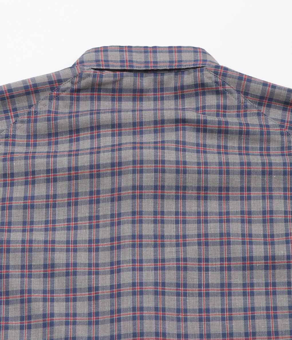 SILLAGE ''POPOVER SHIRT'' (DEAD STOCK FLANNEL PLAID)