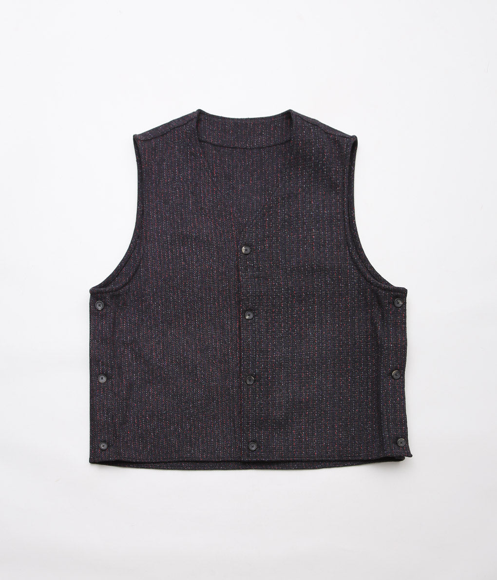 SILLAGE ''GILET'' (DEAD STOCK COLOR TWEED)