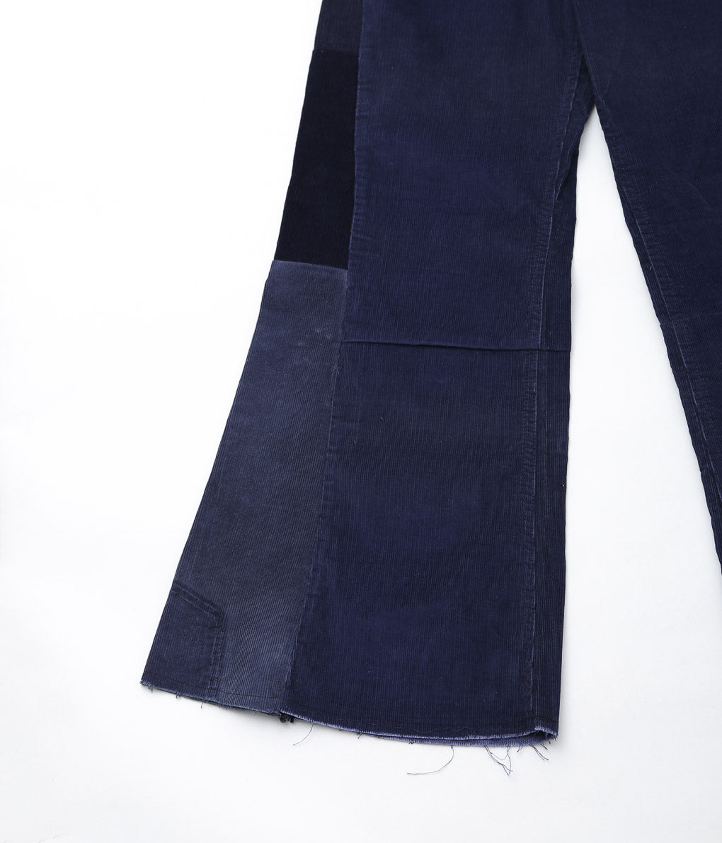 MAIDENS SHOP WOMEN ''REMAKE WIDE CORDUROY PANTS'' (BASE NAVY SIZE29)