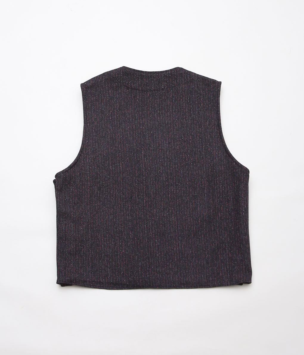 SILLAGE ``GILET'' (DEAD STOCK COLOR TWEED)