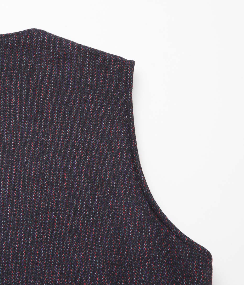 SILLAGE ''GILET'' (DEAD STOCK COLOR TWEED)