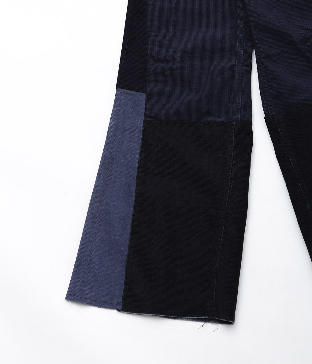 MAIDENS SHOP WOMEN ''REMAKE WIDE CORDUROY PANTS'' (BASE NAVY SIZE28)