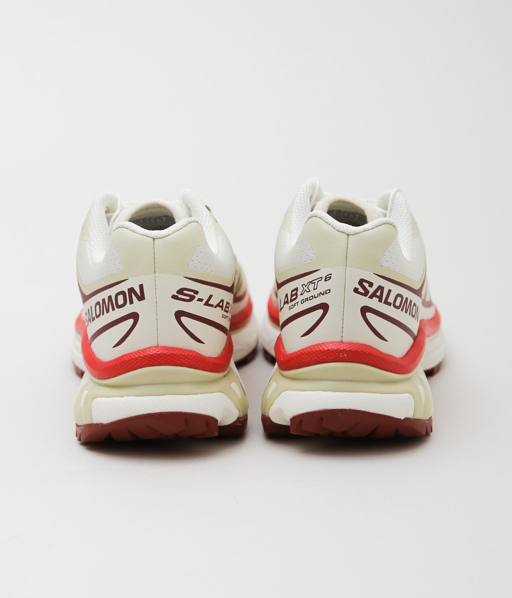 SALOMON ''XT-6'' (VANILLA ICE/GREEN HAZE/FIRED BRICK)