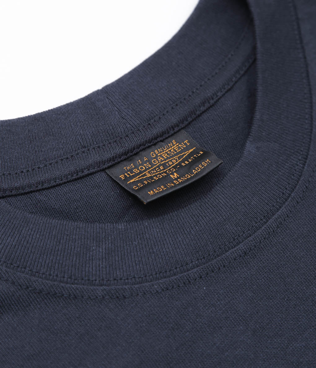 FILSON ''FRONTIER GRAPHHIC TEE L/S'' (DK.NAVY/NORTHWEST)